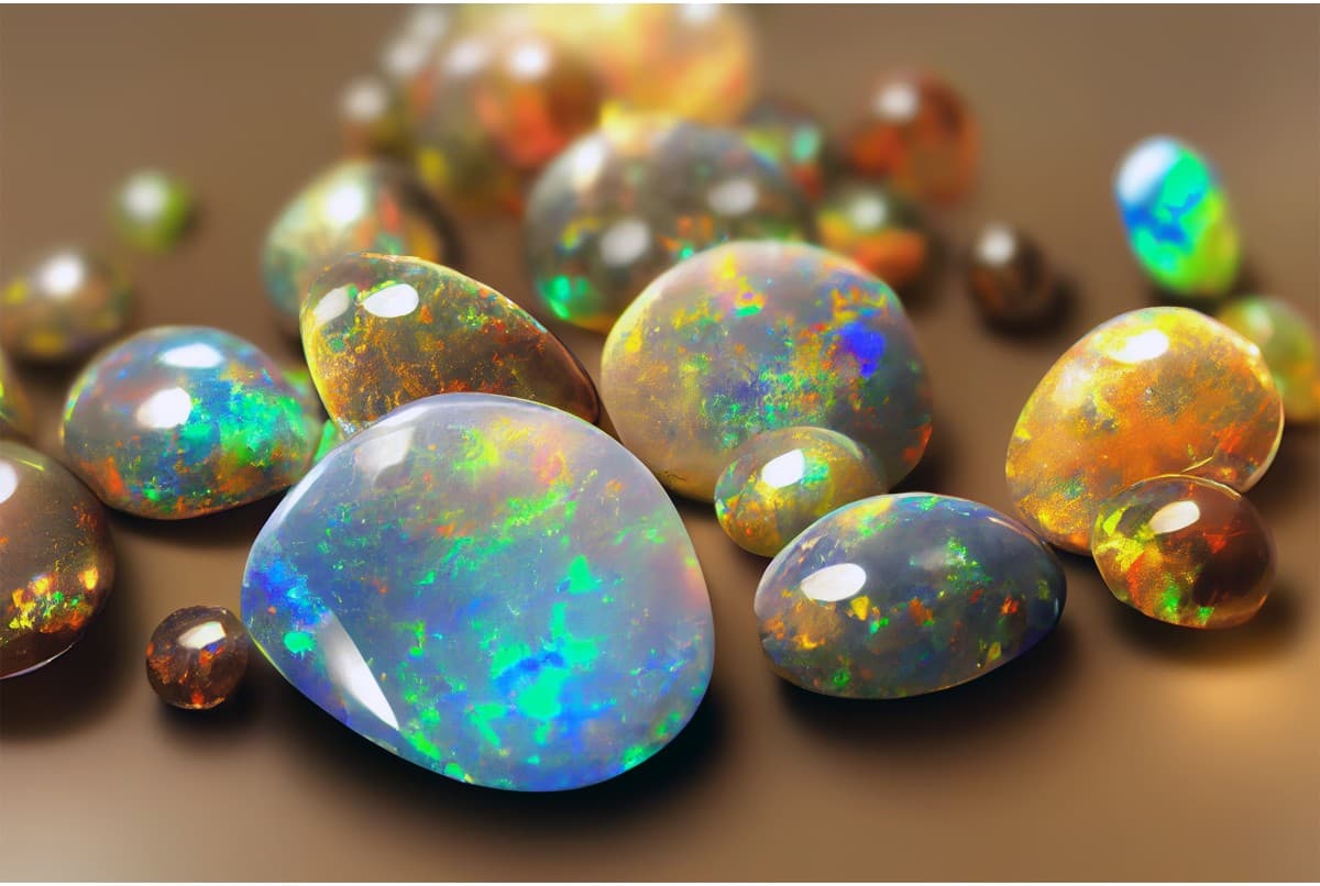 Opal-Edelstein: Die Essenz der Schönheit der Natur in einem Edelstein einfangen