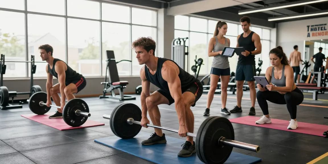 Steroide Shop Deutschland: Bodybuilder im Fitnessstudio, die anabole Steroide für optimales Muskelwachstum verwenden.