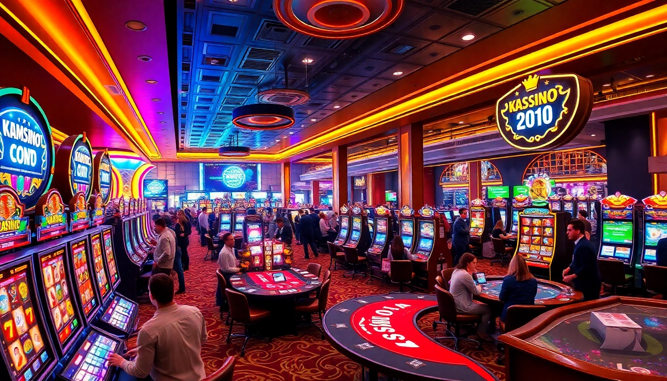 Az online kaszinó élő játékkal és izgalmas nyerőgépekkel várja a játékosokat.